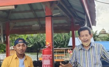 Dinas Damkar Suplai “Apar” di Lorong Wisata