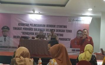 Rembug Stunting, Wujud Komitmen Bersama Tangani Stunting di Sulsel