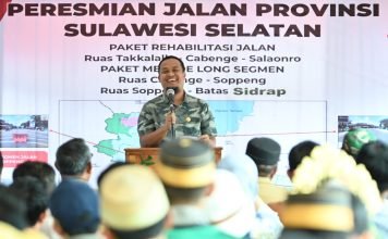 Tahun 2022, Pemprov Sulsel Tangani Sejumlah Ruas LHR Tinggi dan Terisolir
