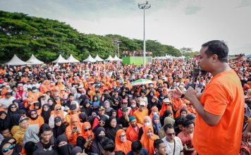 Gubernur Andi Sudirman Lepas 12 Ribu Peserta Anti Mager di Bulukumba