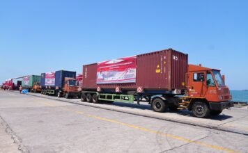 Pj Gubernur Bahtiar Lepas Ekspor Rp1,64 Triliun Produk Unggulan ke 29 Negara