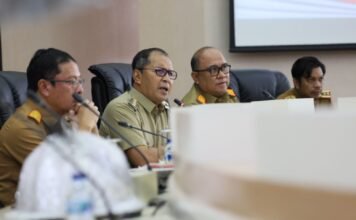 Kapal Pinisi dan Rumah Tongkonan Toraja jadi Latar Belakang Puncak HUT ke-416 Kota Makassar