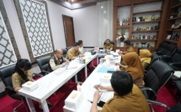 Jelang Nataru, Pj Sekprov Pimpin Rakor Tindak Lanjut Inflasi Daerah
