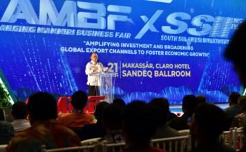 Hadiri AMBF SSIF, Pj Gubernur Prof Zudan Ajak Investor Berinvestasi di Sulsel