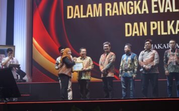 KPU Sulsel Raih 2 Penghargaan di Rakornas KPU Se-Indonesia