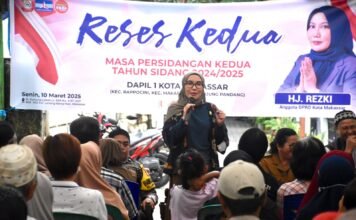 Anggota DPRD Makassar, Rezki Mengawali Reses di Kelurahan Banta-Bantaeng