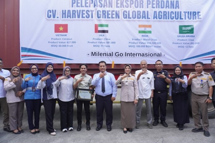 ekspor perdana kelapa ke vietnam