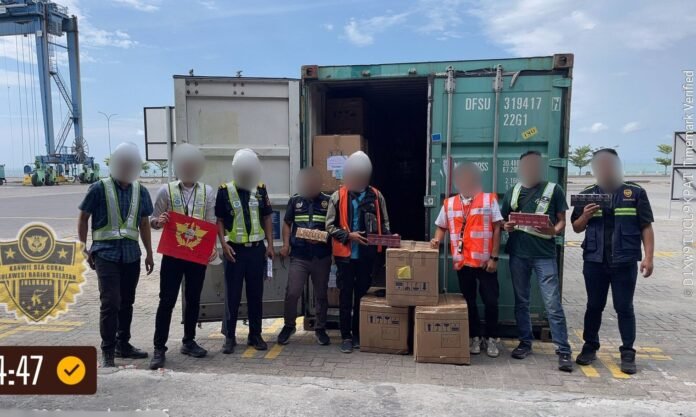 pengungkapan rokok ilegal (2)