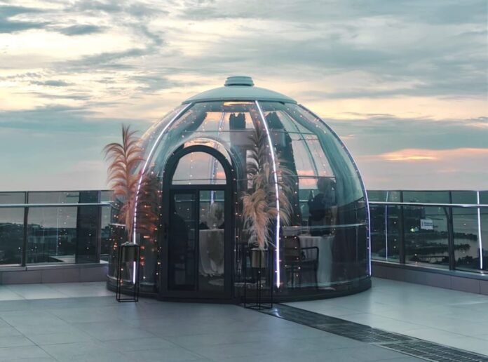 Pertama di Makassar, “Dome In The Sky”, Pengalaman “Dining” mewah di Ketinggian