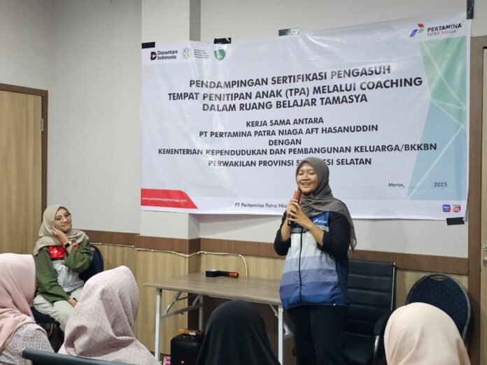 Pertamina Patra Niaga Sulawesi Dukung Penguatan Kompetensi Pengasuh Anak melalui “TAMASYA”