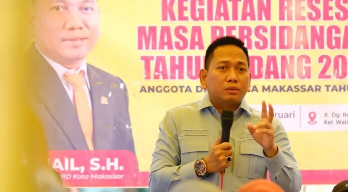 Anggota DPRD Makassar, Ismail Apresiasi Realisasi Pembangunan di Kelurahan La’latang