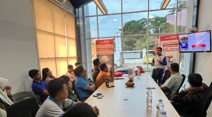 Edukasi “Safety Riding”, Asmo Sulsel Sasar Karyawan Astra Traknus Makassar