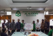 BNI Regional 07 Salurkan 29 Beasiswa untuk Mahasiswa UIN Alauddin Makassar