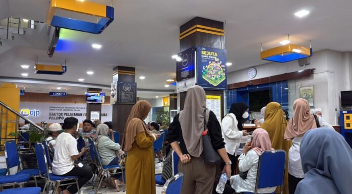 KPP Pratama Palopo Didatangi Wajib Pajak Terkait Informasi Relaksasi Pelaporan SPT Tahunan 2025