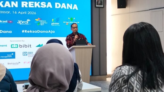 Moch. Muchlasin di acara Reksa dana