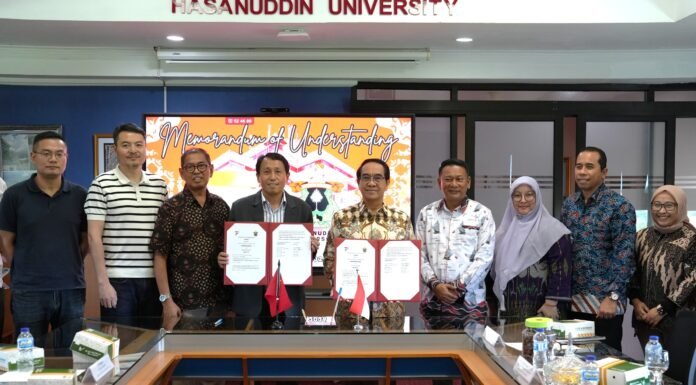 Teken MoU dengan Anhui Fuxin Education Consulting Co, Unhas Targetkan 1.000 Mahasiswa Tiongkok