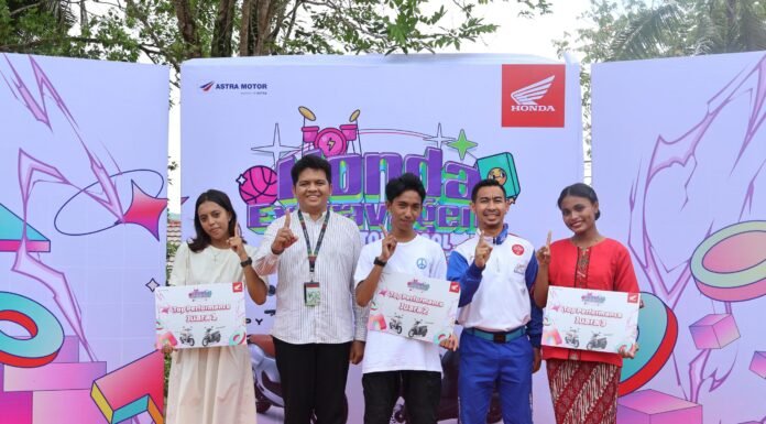Asmo Sulsel Gelar Honda ExtravagenZ di SMK 6 Ambon