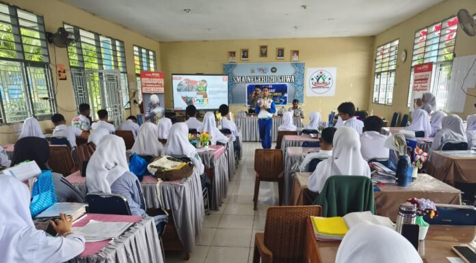 Asmo Sulsel Edukasi Pelajar SMAN 20 Gowa tentang Keselamatan Berkendara