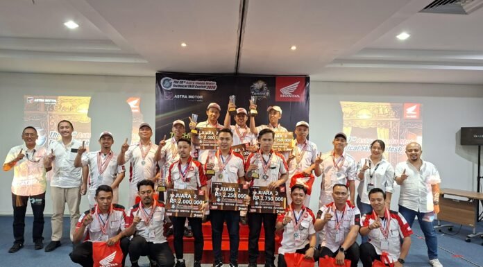 Asmo Sulsel Gelar Final Technical Skill Contest 2026, Uji Kompetensi Mekanik dan Service Advisor Terbaik AHASS