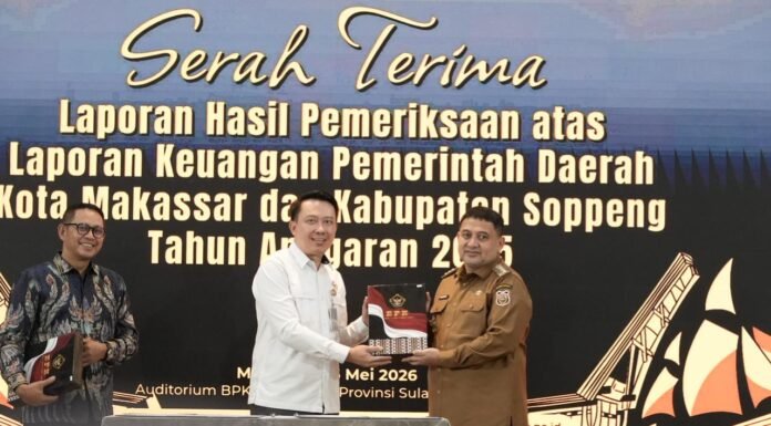 Pemkot Makassar Kembali Raih WTP atas Laporan Keuangan 2025