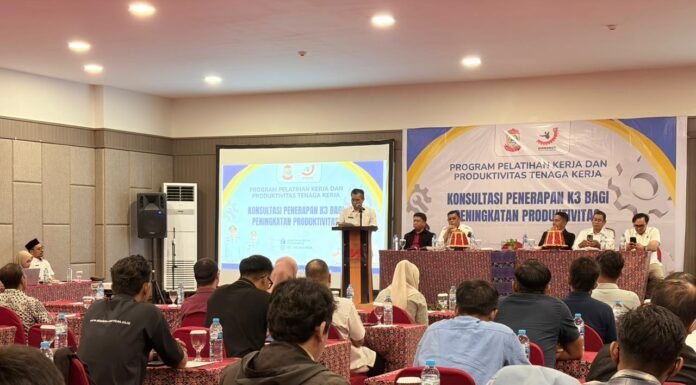 Disnaker Makassar Gelar Konsultasi Penerapan K3 bagi Peningkatan Produktivitas Perusahaan