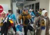 Jemaah Haji Kloter 1 Debarkasi Makassar Tiba di Tanah Air