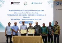 Pelindo Regional 4 dan Kejati Sulsel Teken MoU Penanganan Hukum Perdata dan TUN