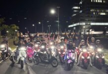 Asmo Sulsel Gelar Night Ride Bersama HASCI Makassar