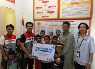 Pertamina Patra Niaga Regional Sulawesi Hadirkan Kebersamaan Lintas Agama Melalui Program Pertamina Berkah di Kendari