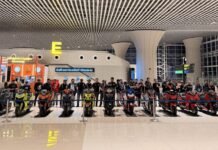 Baru Terjadi, Area “Check In” Bandara Internasional Sultan Hasanuddin jadi Lokasi Pameran Motor
