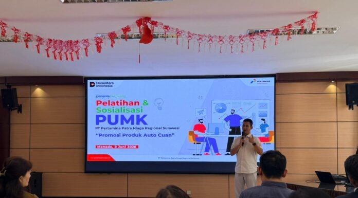 Pertamina Patra Niaga Regional Sulawesi Latih UMKM Binaan Terkait Pemasaran Digital dan Sosialisasi PUMK