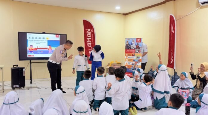 Dinilai Kreatif, Instruktur Honda Memudahkan Anak-anak Memahami Materi Edukasi Tertib Berlalu Lintas