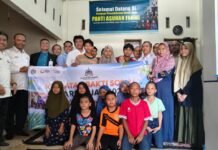 Pajak Sulselbartra dan Makassar Raya Gelar Aksi Peduli di Panti Asuhan Fahmi Makassar