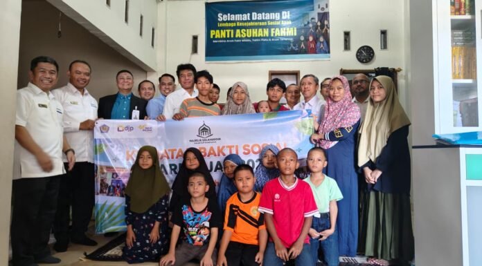 Pajak Sulselbartra dan Makassar Raya Gelar Aksi Peduli di Panti Asuhan Fahmi Makassar