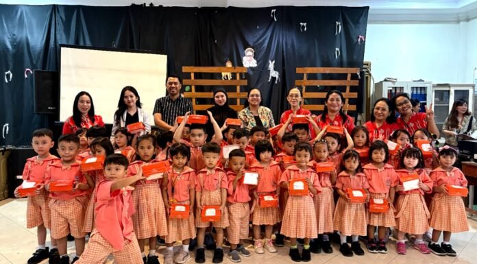 Menuju Hari jadi ke-6 Tahun, Vasaka Hotel Makassar Gelar CSR, Tebar Kebahagiaan Bersama TK Pelita Kasih