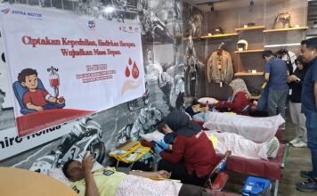 Rayakan HUT ke-56, Asmo Sulsel Gelar Donor Darah, Kumpulkan 82 Kantong Darah