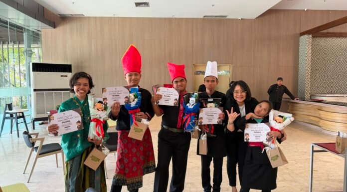 Gammara Hotel Bersama SLB Katolik Rajawali Gelar “Harmony Culture”, Pengalaman Hospitality Inklusif bagi Anak “Istimewa”