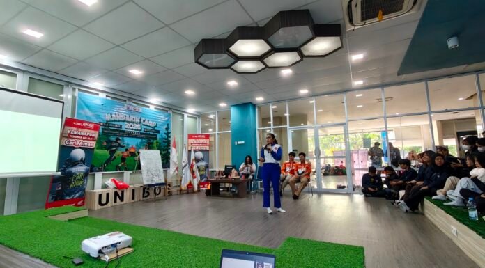 Asmo Sulsel Edukasi “Safety Riding” Mahasiswa Unibos