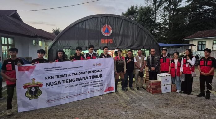 Bantuan Logistik Unhas Tiba di Manggarai