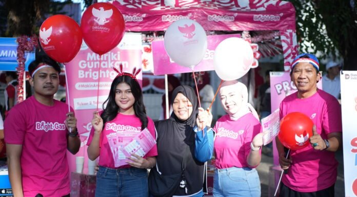 BrightGas Ramaikan CFD Makassar dengan Promo Refill, Trade-In dan Lomba Rakyat