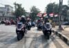 Cinta Indonesia, Ribuan Bikers Honda PCX Konvoi Simpatik Rayakan HUT ke-81 RI