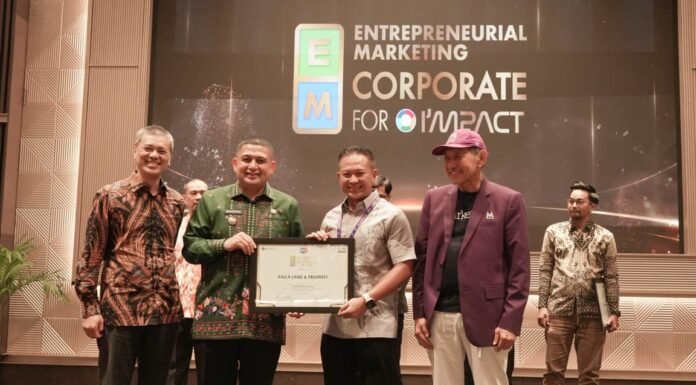 Kalla Land & Property Raih Penghargaan Corporate Entrepreneurial Marketing Award 2026