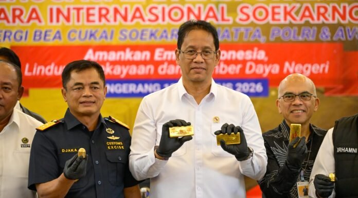 Bea Cukai Gagalkan Dua Penyelundupan Emas Senilai Rp63 Miliar
