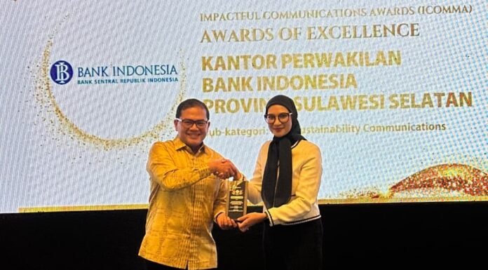 BI Sulsel Raih Dua Penghargaan IABC Indonesia Awards 2026