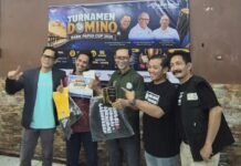 Pasangan Djubair – Amrullah DG Juarai Turnamen Domino “Bank papua Cup” 2026