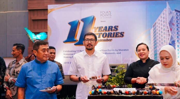 Peringati 11 Tahun Perjalanan, Four Points by Sheraton Makassar Gelar Donor Darah dan Syukuran
