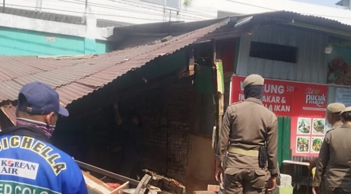 10 Lapak di Gunung Lompo Battang Dibongkar