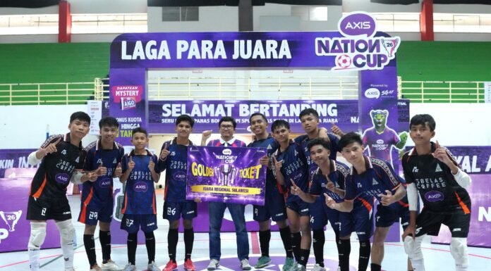 SMAN 2 Raha, Kendari Kampiun Final “ AXIS Nation Cup 2026” Sulawesi