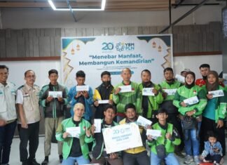 Milad ke-20 YBM PLN: Menebar Manfaat dan Membangun Kemandirian, Hadirkan Ojol Care untuk 120 Pengemudi Ojek Online
