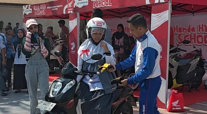 Asmo Sulsel Perluas Honda Hype School, Gaungkan Keselamatan Berkendara ke Sejumlah Sekolah